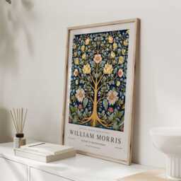 William Morris Print, Art, Exhibition Poster, Uk, Tree Of Life, Life Artwork, Print - thumbnail 3