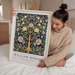 William Morris Print, Art, Exhibition Poster, Uk, Tree Of Life, Life Artwork, Print - thumbnail 2