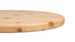 Diy Round Dining Table Top, Solid Pine Coffee Kitchen Center Table, Custom Top Only - thumbnail 1