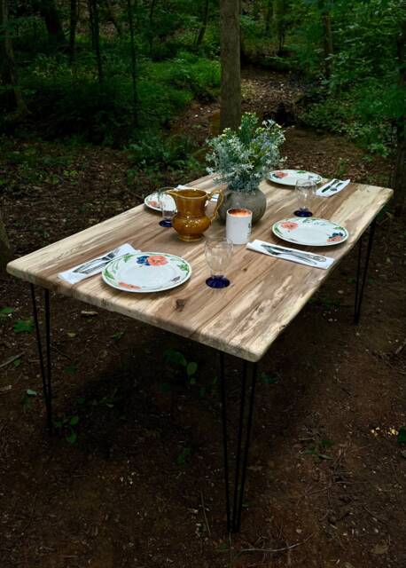 Custom Live Edge Dining Table Made To Order - image 1