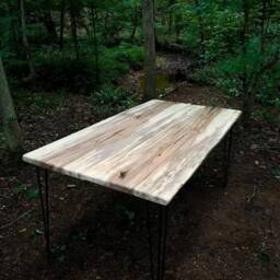 Custom Live Edge Dining Table Made To Order - thumbnail 2
