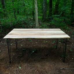 Custom Live Edge Dining Table Made To Order - thumbnail 3