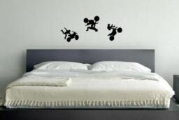 Motocross, Motorcyle Vinyl Decal Wall Art, Kids Room - thumbnail 1