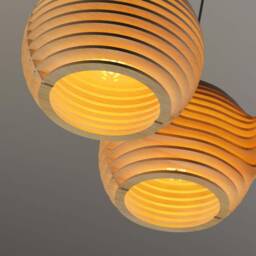 Bar Lamp. Digital Download Dwg Template Diy - thumbnail 2