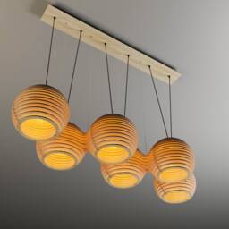 Bar Lamp. Digital Download Dwg Template Diy - thumbnail 1