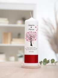 Wedding Candle Tree Of Hearts