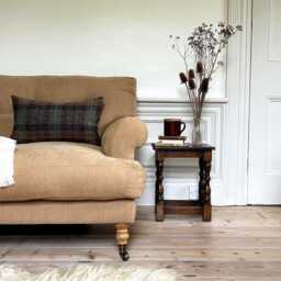 "Harris Tweed Oakwoods Tartan - 50x30cm/20""x12" - thumbnail 1