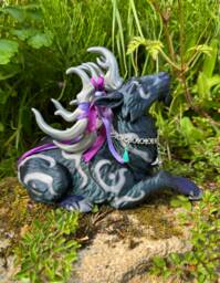 Dark Forest Guardian Druid Stag 3D Printed Figure 16cm - thumbnail 1