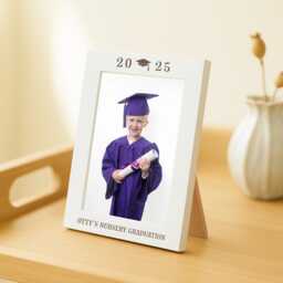 Nursery Graduation Photo Frame 7x5 - Engraved Picture School Keepsake Personalised Graduate Gift Preschool - thumbnail 2