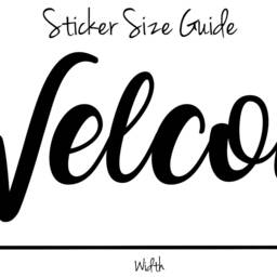 Welcome Quote Matt Vinyl Wall Art Sticker Decal Mural. Home, Decor. Inspirational. Bedroom, Living Room, Study, Mirror, Window, Car - thumbnail 3