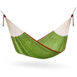 Nopales Hammock Made With Thick Nylon Thread - Traditional Mayan Hammocks Customs Taxes Included - thumbnail 1