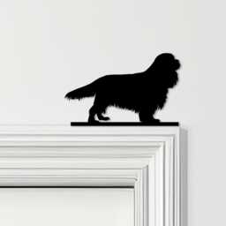 Door Topper Cavalier King Charles Spaniel Dog Various Colours Decorative Sign - Novelty Wall Decor, Frame Art, Art - thumbnail 1