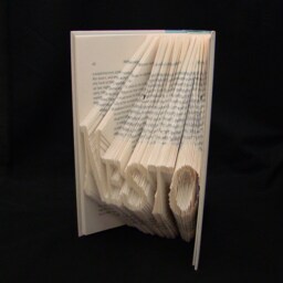 Nesto 5 Letter Names Folded-Book Art Sculpture - thumbnail 2