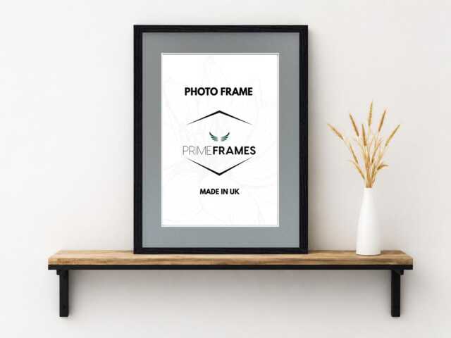 Black Picture Frame Photo Poster With Mounts A4 Certificate Frames Landscape Portrait Wall Art Home Decor Birthday Gifts Wedding - image 1