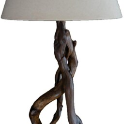 Handmade Driftwood Floor Lamp - thumbnail 3