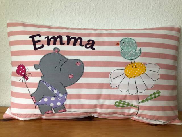 Children Pillow With Name Cuddly 30x50cm - image 1
