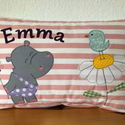 Children Pillow With Name Cuddly 30x50cm - thumbnail 2