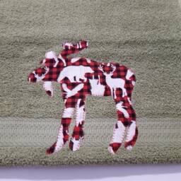 Applique Embellished Hand Towels - thumbnail 3