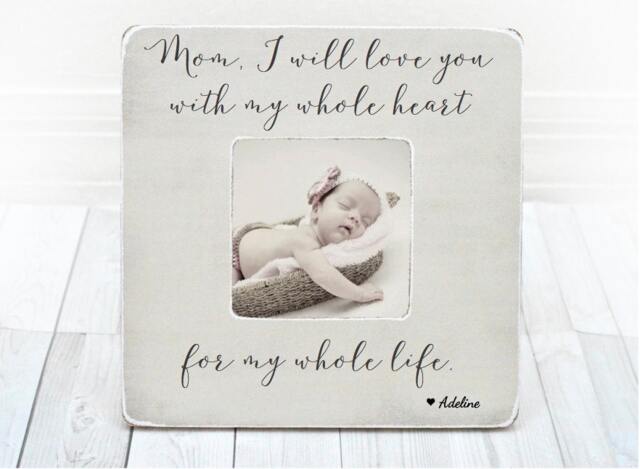 Mothers Day Mom Gift Personalized Picture Frame For Mommy Mother Grandma First Gift From Son Daughter - image 1