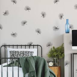 Tropical Palm Leaf Wall Stickers Peel & Stick Nursery Decor - thumbnail 1