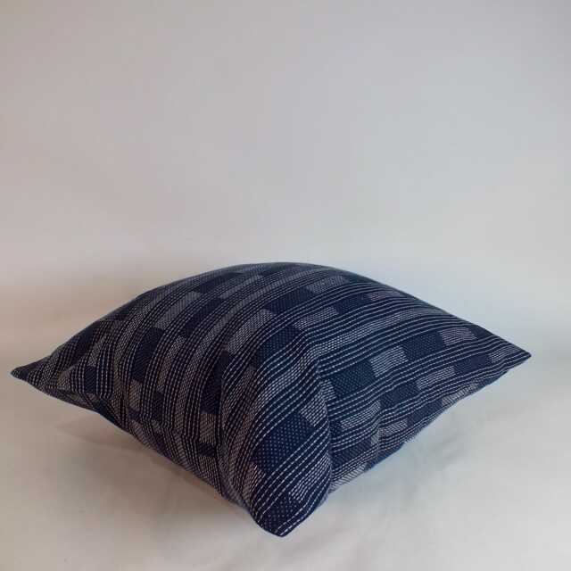 Blue Cushions Handmade Fabrics Throw Cushions Accent Pillow Boho Chic - image 1