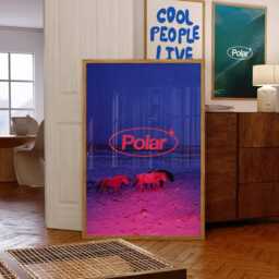 Aesthetic Poster/Print For Room Wall Art, Art Trendy Poster Design, Bedroom Or Kitchen, Brand Posters [Polar Posters] - thumbnail 3