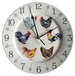 Chicken Clock - Colourful Fun 11