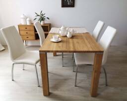 Handmade Solid Pine Wood Dining Table Rustic Kitchen Furniture - Ref. 00111