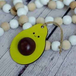 Avocado Christmas Ornament - Novelty Gift For Friends Cute Food - thumbnail 2