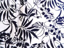Both Sided Ralph Lauren Le Club Floral in Dress White Pillow Cover Euro Sham 100% Heavy Linen Fabric Made To Order - thumbnail 2