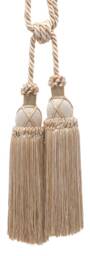 "D??copro Double Curtain & Drapery Tassel Tieback, Length 10"" - 25cm, Spread 30" - thumbnail 1