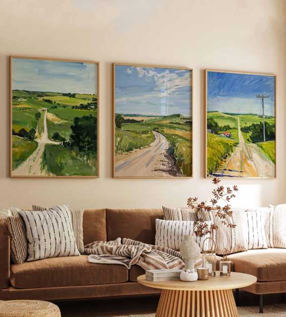 Set Of 3 Nebraska Posters, Usa Prints, Midwestern Wall Art Sets, Travel Decor, Landscapes Posters Set, Scenic Home Prints - image 1