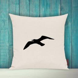 Pillow Covers, Cushions, Decorative Sailing, Seagull, Maritime, Sea, Vacation, Home, Sofa Cushions - thumbnail 2