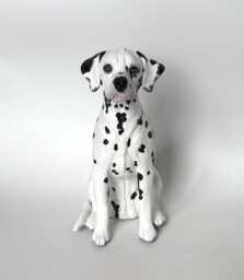 Custom Dog Urn Pet Memorial Portrait Sculpture Dalmatian - thumbnail 1
