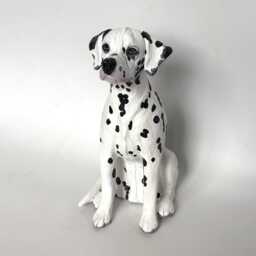 Custom Dog Urn Pet Memorial Portrait Sculpture Dalmatian - thumbnail 2