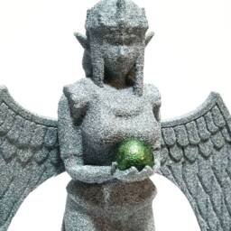 statue Of Mila - Fire Emblem Echoes Goddess Sculpture Shadows Valentia - thumbnail 3