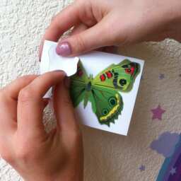 Butterfly Decal, Butterflies, Colorful Butterflies Wall Stickers, Vinyl Stickers - thumbnail 3