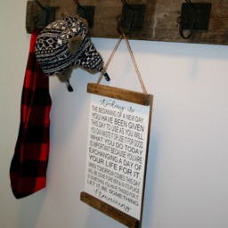 Inspirational Sign, Motivational Today Is The Beginning, Quote, Collage Wall, Home Decor, Gift - thumbnail 3