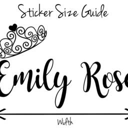 Personalised Name, Crown, Wall Art Decal Sticker, Children's Bedroom, Nursery, Playroom. Home, Decor. Tiara, Prince, Princess - thumbnail 3