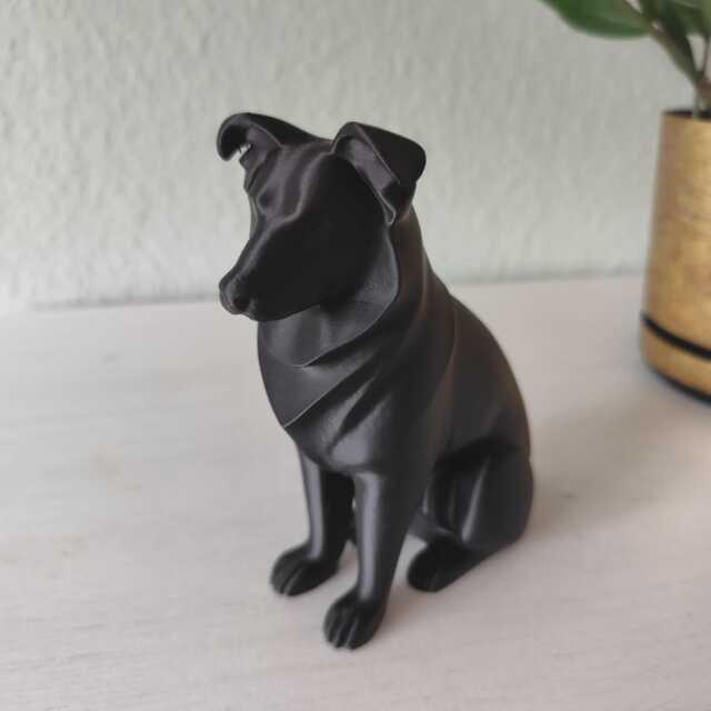 Australian Shepherd Sculpture Dog Art, Elegant Home Decor, Colour Choices - image 1