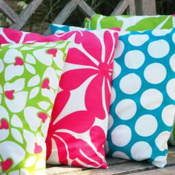 Sale Decorative Pillow Cover - One 16 X16 -Retro Rides Felix/Natural - thumbnail 3