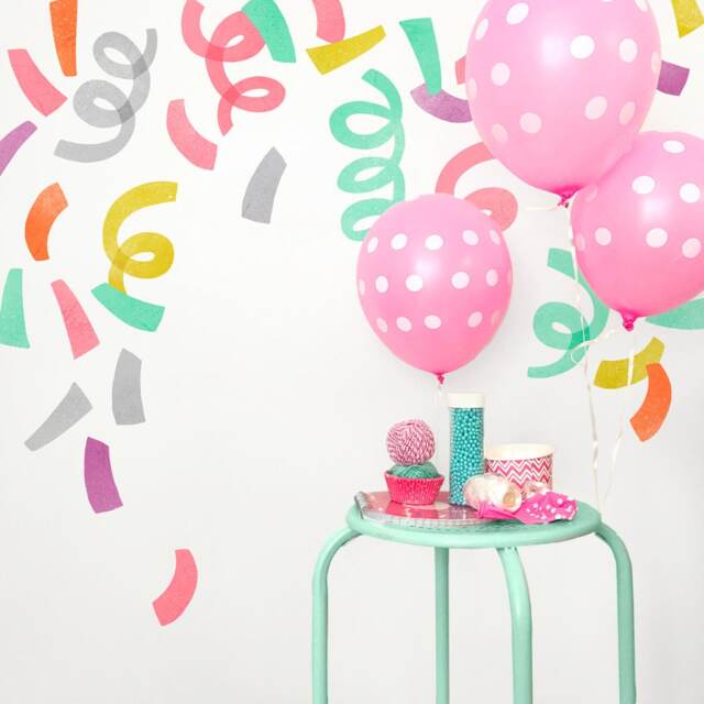 Confetti - Fabric Wall Decal Yum Mej - image 1
