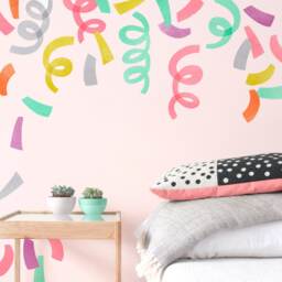 Confetti - Fabric Wall Decal Yum Mej - thumbnail 3