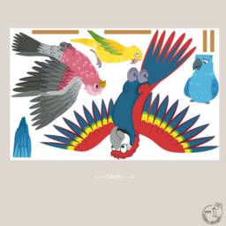 "Wall Decal ""Parrot" - thumbnail 3