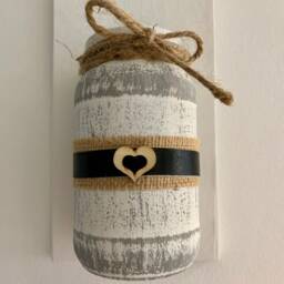 Home Gift, God Bless This Home & All Who Enter, Decor, Wooden Sign, Pen Jar, Plaque, Wall Hangings, Gift, New - thumbnail 3