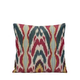 "Set Of 2 Pcs, Old Ikat Pillow Cover, Pillow, 18.11"" X 19.29" - thumbnail 2