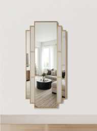 Full Length Art Deco Wall Mirror - thumbnail 1