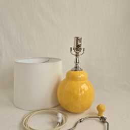 Ceramic Bedside Table Lamp. Colorful Modern Interior Lighting - thumbnail 4