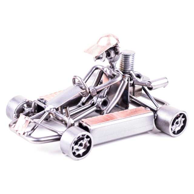Handmade Go Kart Figurine Gift For Car Enthusiasts Boyfriend Nad Father Racing Fans - image 1