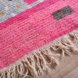 Vintage Boujaad Rug, Authentic Moroccan Rug 5x8 Ft - thumbnail 4
